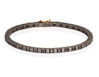 Armband Mano-J. Herr Minimal in Titan Zaffiro 1.33 Ct MINTEBRALTZABR3PT - MINTEBRALTZABR3PT